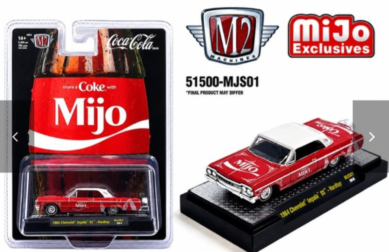 M2 1.64 Coca-cola 1964 Chevrolet Impala SS Lowriders