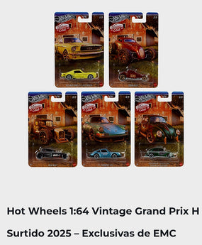 Hot wheels 1.64 Vintage Grand Prix set 5 cars