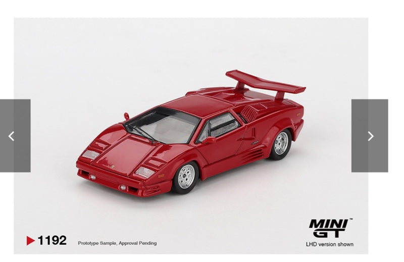 Mini GT 1.64 Lamborghini Countach 25th Aniversary