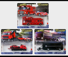 Hot wheels premium 1.64 Team Transport set