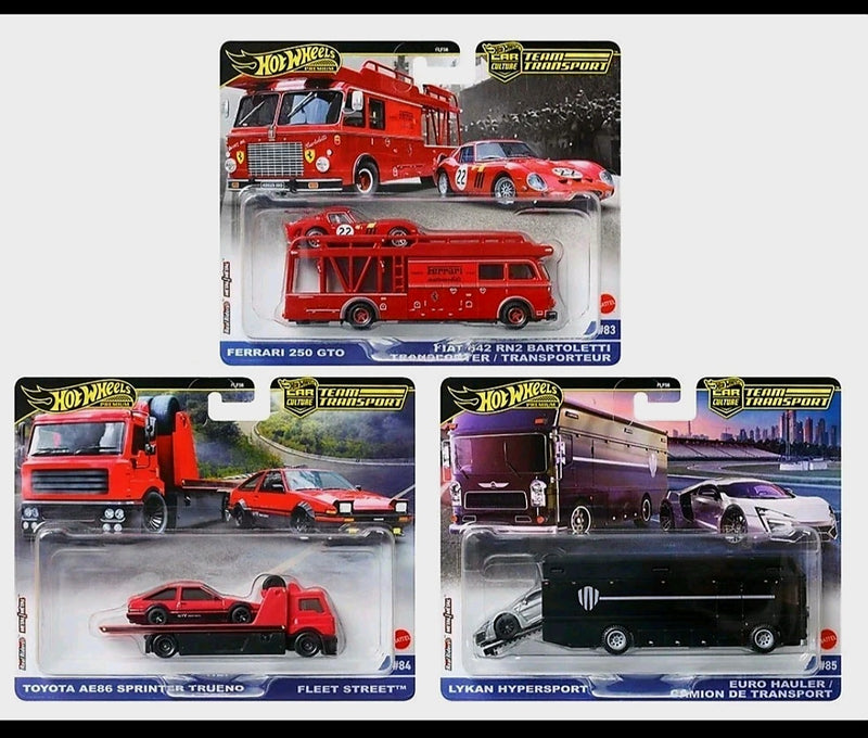 Hot wheels premium 1.64 Team Transport set