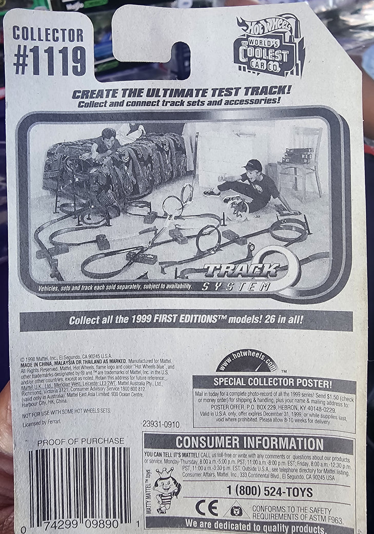 1998 Hot wheels Ferrari F355 Spider