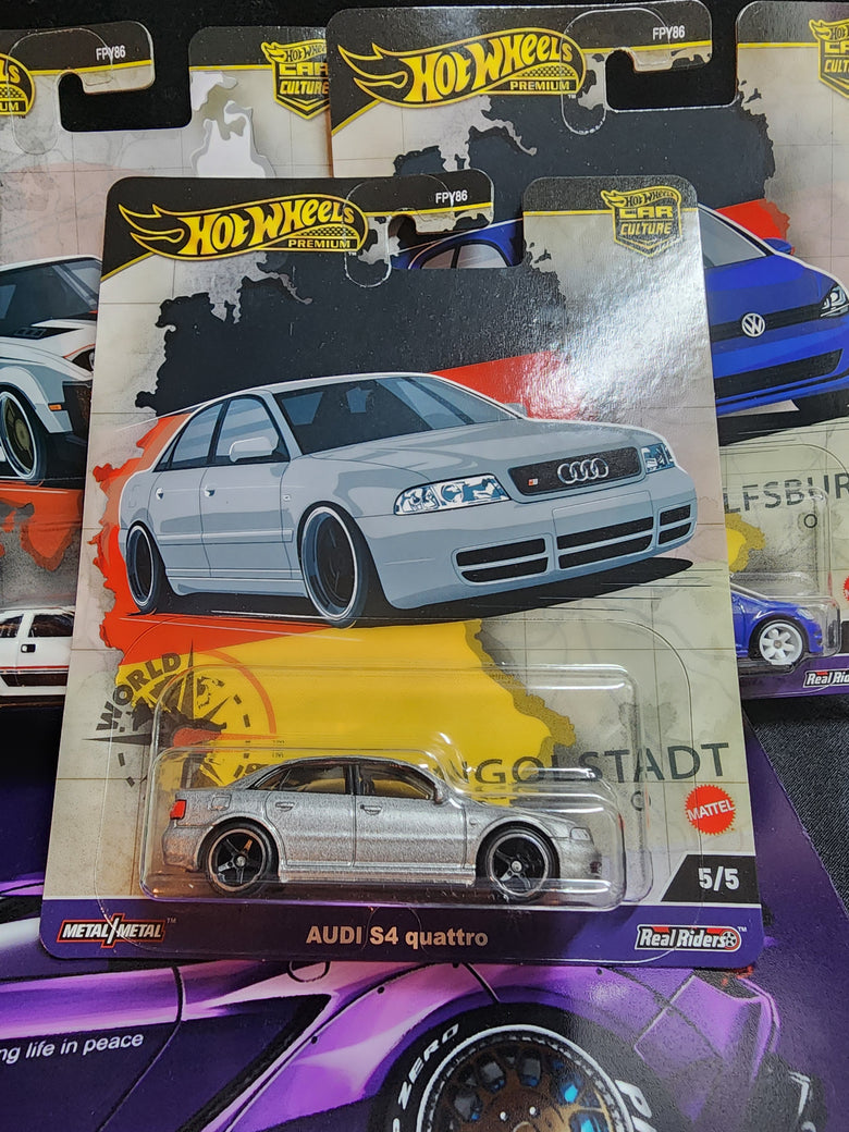 Hot wheels premium car culture set 5 cars