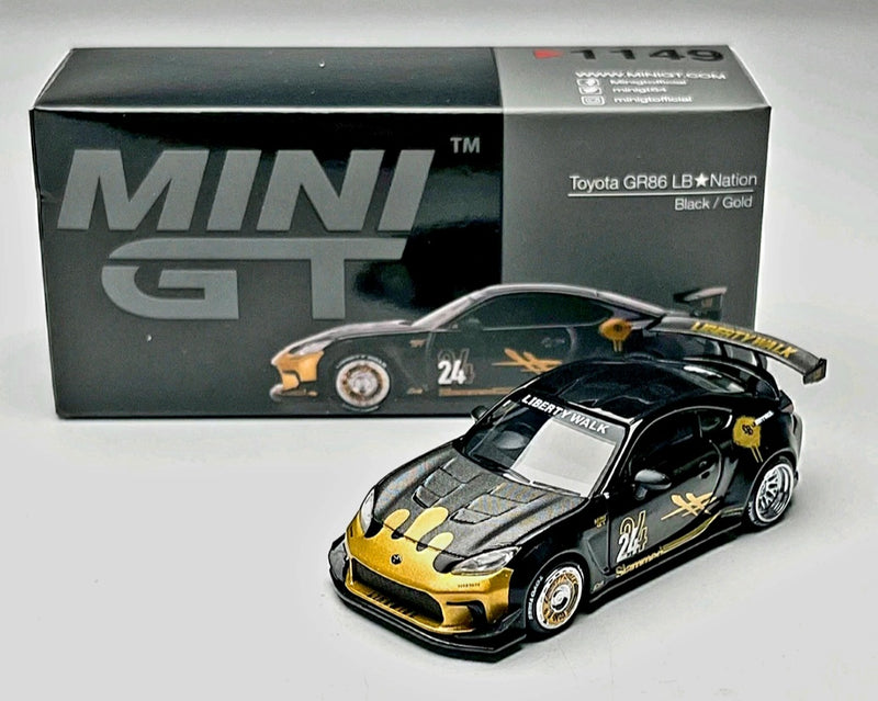 Mini GT 1.64 Toyota GR86 LB Nation