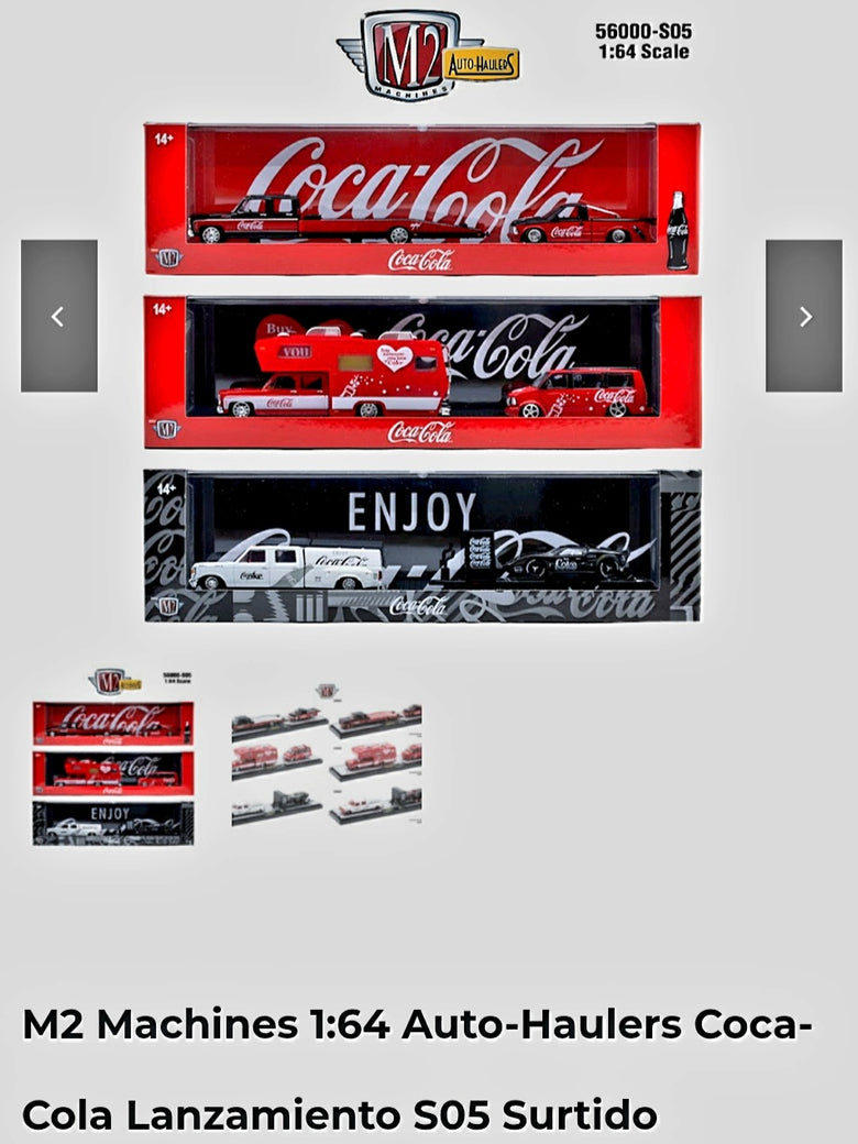 M2 1.64 Auto Hulers Coca-cola Release S05 set
