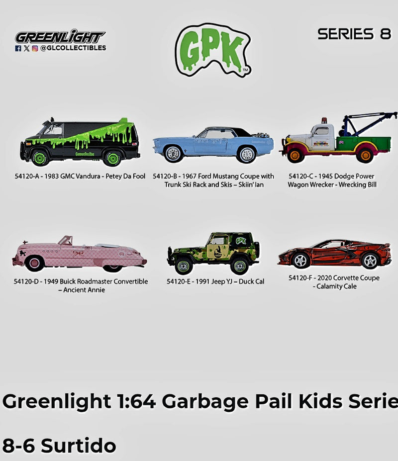 Greenlight 1.64 Garbage pail Kids