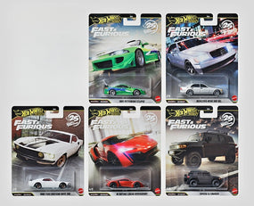 Hot wheels premium 25 years Fast And Furious set