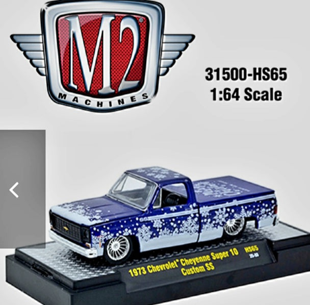 M2 1.64 Chevy 1973 Cheyenne S10 Custom SS Holiday