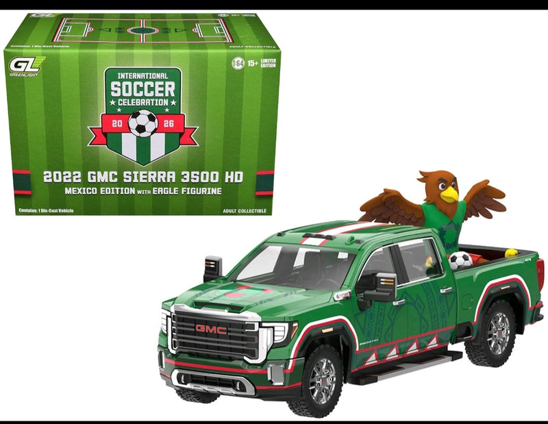 Greenlight 1.64 GMC SIERRA 3500 HD MEXICO EDITION