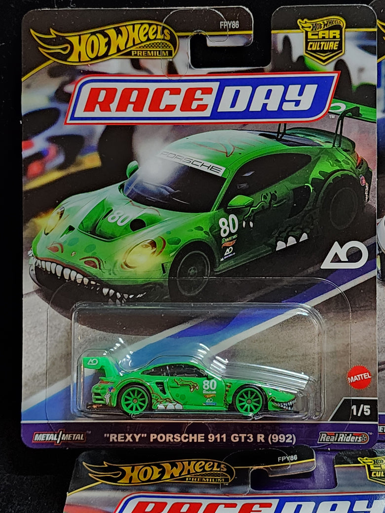 Hot wheels premium Race Day set