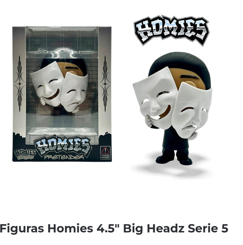 Homies 4.5 " Big Headz Series 5 Pretender