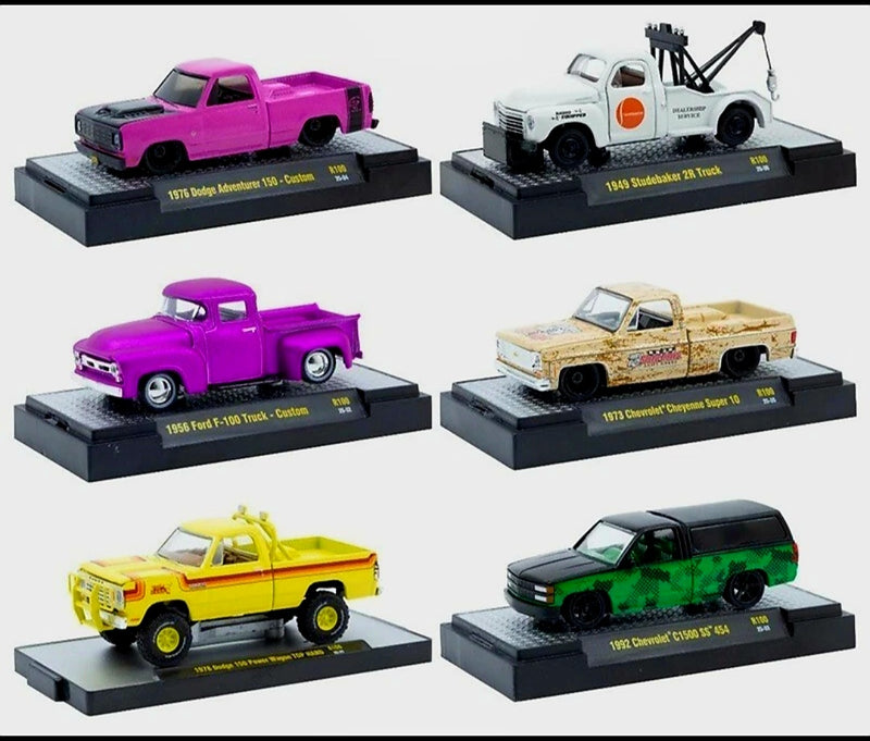 New M2 1.64  Auto Thentics set 6 cars