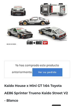 Kaido house 1.64 Toyota Sprinter Trueno