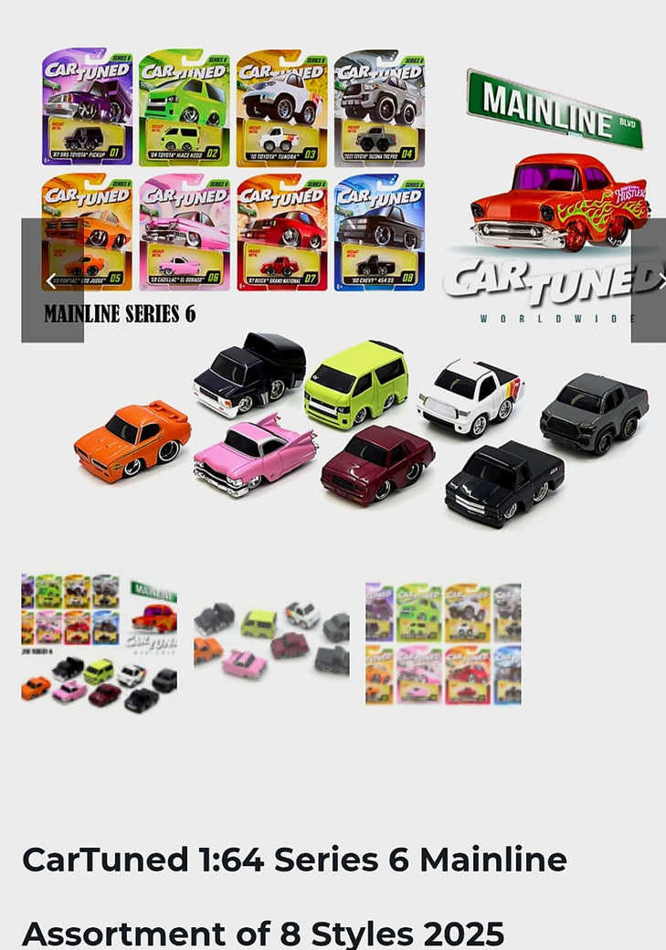 Car Tuned series 6 set 8 cars