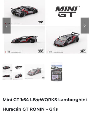 Mini GT 1.64 LB-WORKS Lamborghini Huracán GT