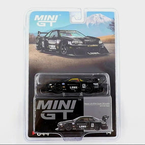 Mini GT 1.64 Nissan LB-ER34 Silhouette Skyline Black