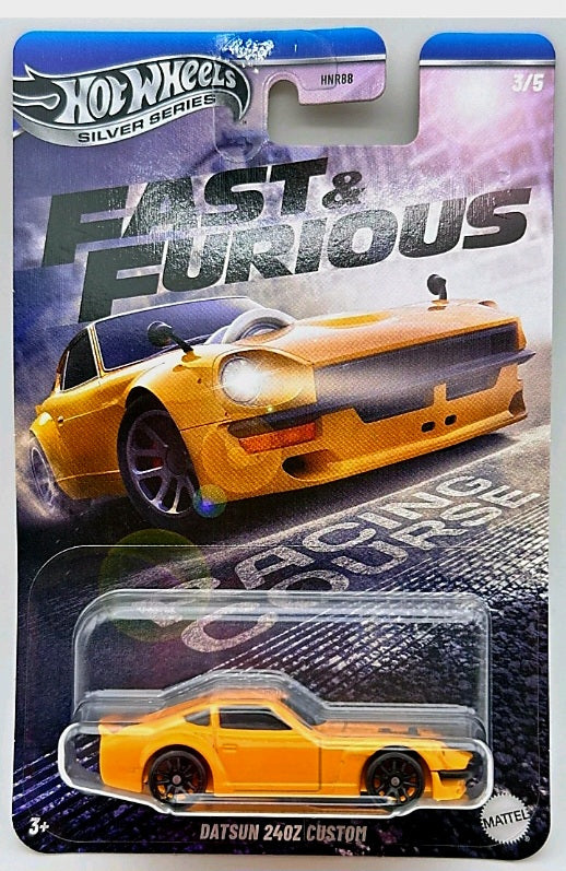 HW 1.64 Silver Series Fast and furious set 5 cars