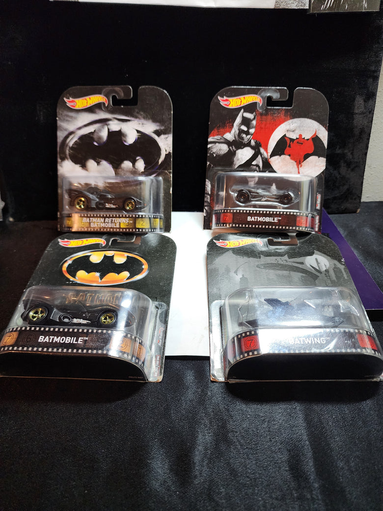 Hot wheels premium Batmobile Retro Entertainmet lot