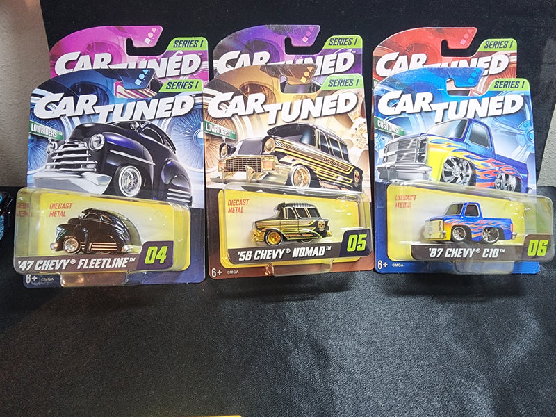 Car Tuned series 1 New Set 8 cars