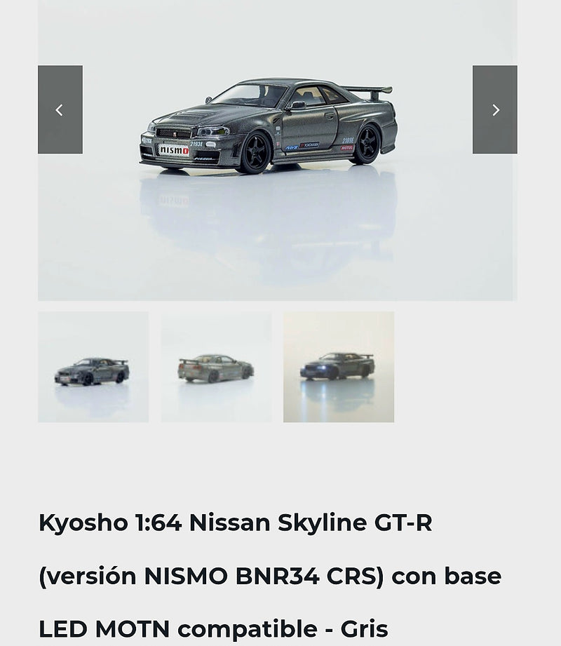 KYOSHO 1.64 Nissan Skyline GT-R Nismo