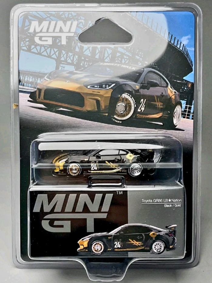 Mini GT 1.64 Toyota GR86 LB Nation