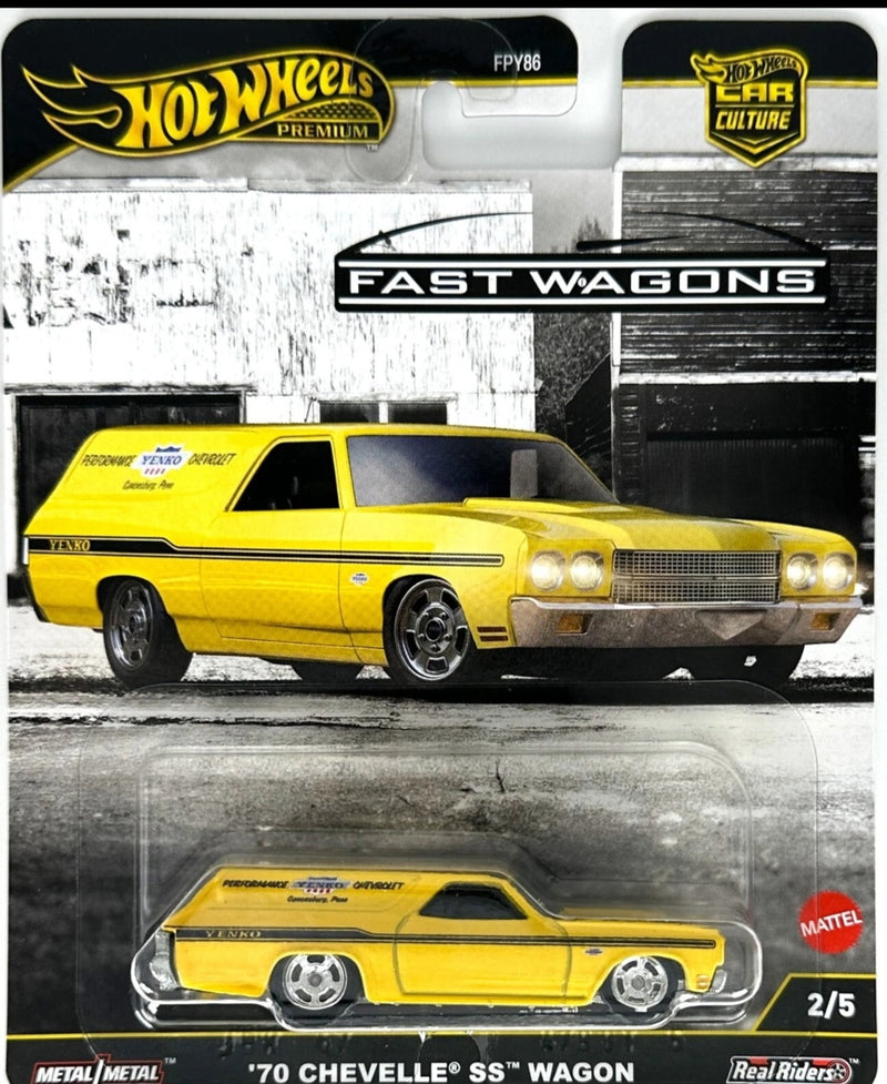 New Hot wheels premium set Fast Wagons