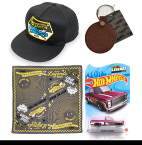 2021 HW Legends Tour Chevy Silverado Hat-Keychain-Bandana