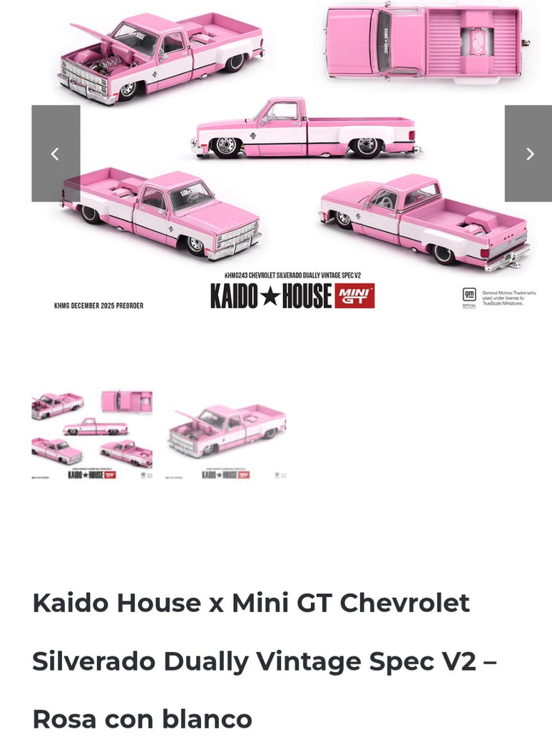Kaido house 1.64 Chevrolet Silverado Dually Vintage