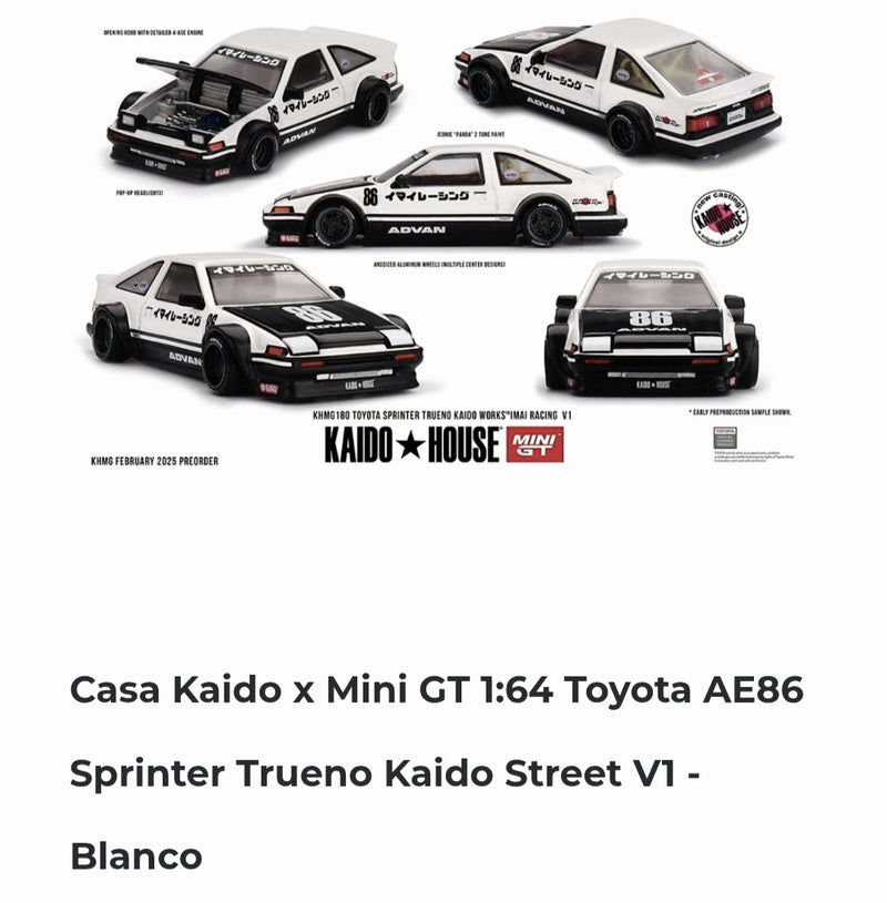 Kaido house Toyota AE86 Sprinter Trueno