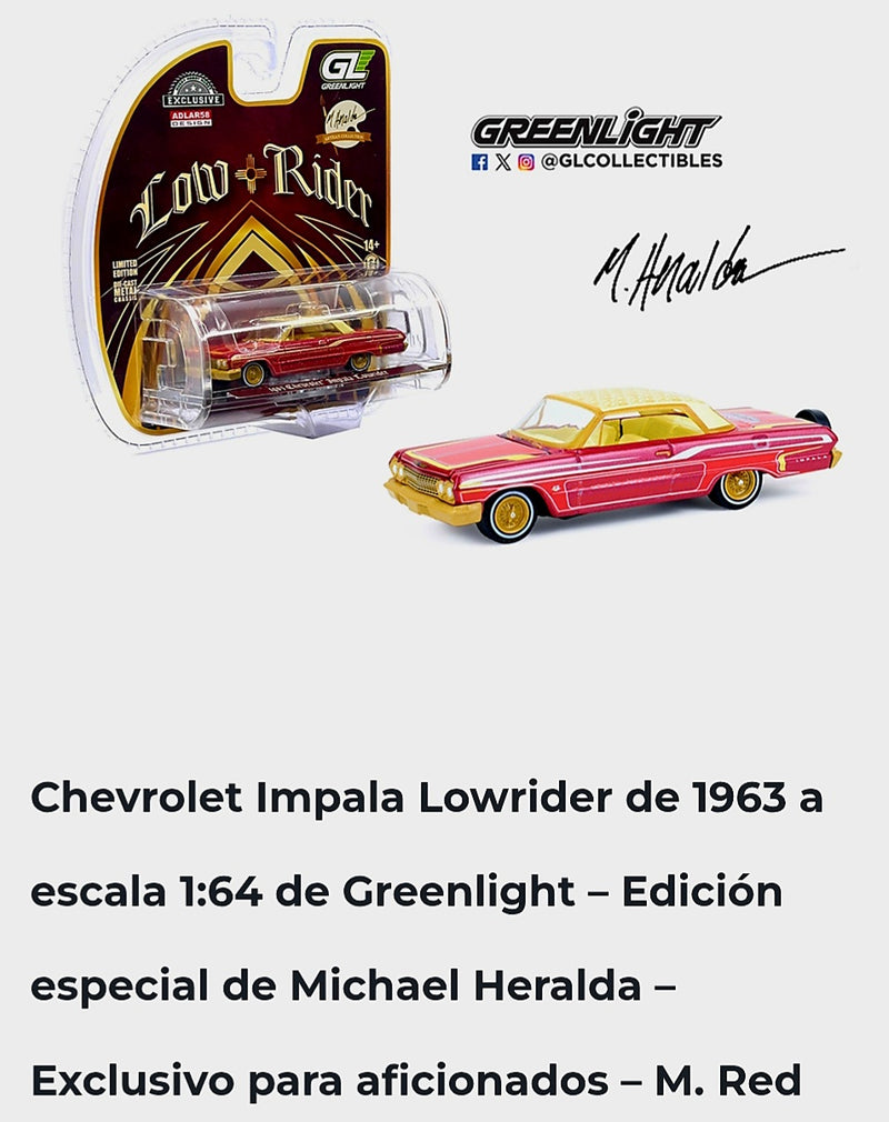 Greenlight 1.64 Lowriders 63 Chevy Impala