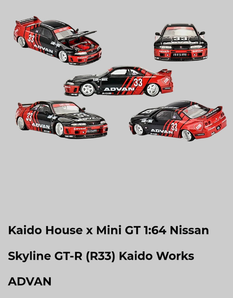 Kaido house 1.64 Nissan Skyline GT-R R33