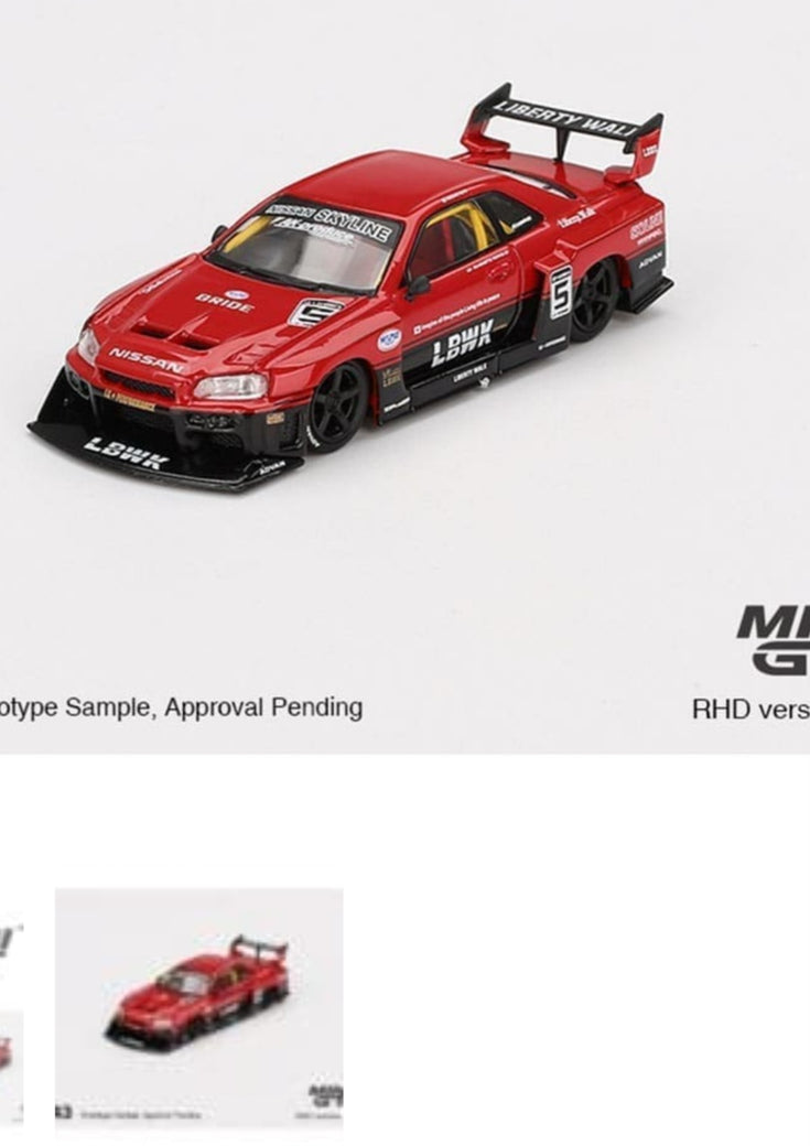 Mini GT 1.64 Nissan LB-SILHOUETTE Skyline