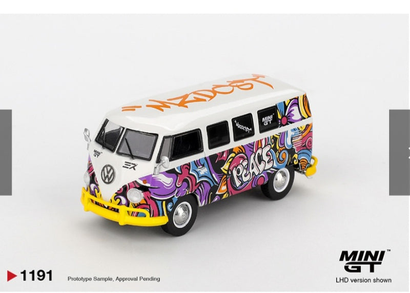 Mini GT 1.64 Volkswagen T1 Microbus Mizu