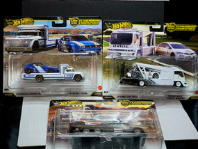 Hot wheels premium Team transport set 3