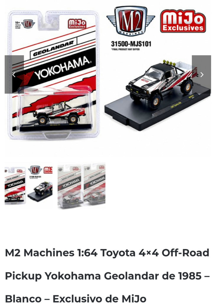 M2 1985 Toyota 4x4 YOKOHAMA 1.64
