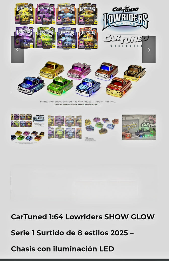 Car Tuned 1.64 Lowriders Series 1