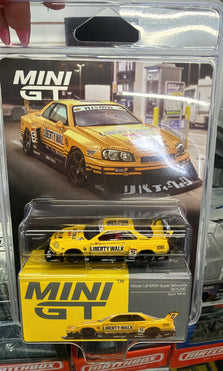 Mini GT 1.64 Nissan LB-ER34 Silhouette Skyline Sport