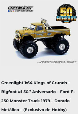 Greenlight 1.64 King of Crunch Big Foot 50th Anniversary