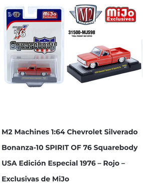 M2 1.64 Chevrolet Bonanza 10 Spirit Squarebody