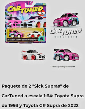 Car Tuned 2-Pack JDM Series 6 Toyota