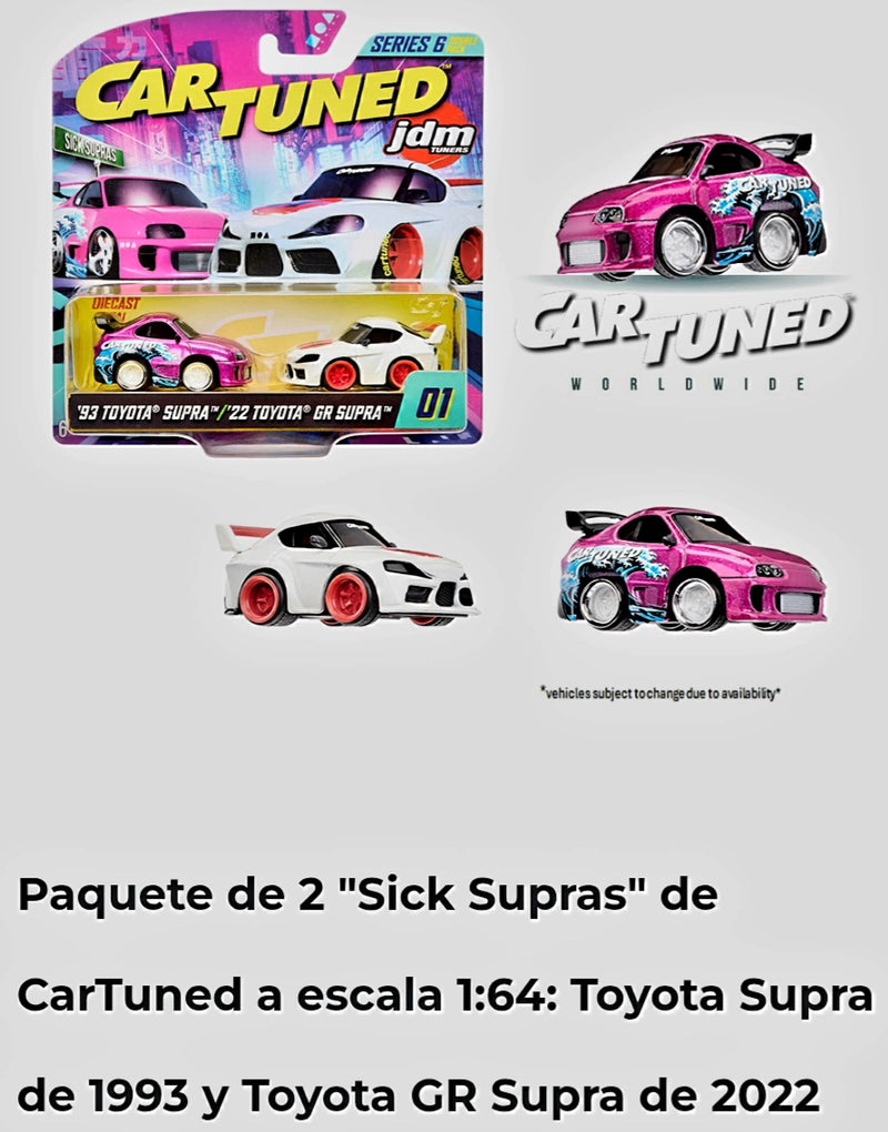 Car Tuned 2-Pack JDM Series 6 Toyota