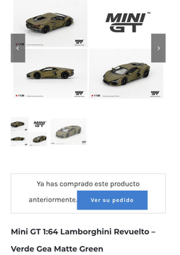 Mini GT 1.64 Lamborghini Revuelto