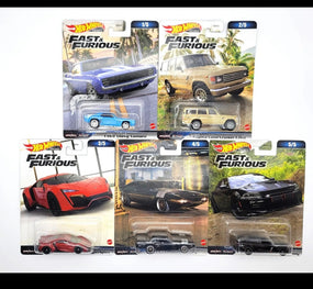 Hot wheels premium fast and furious set