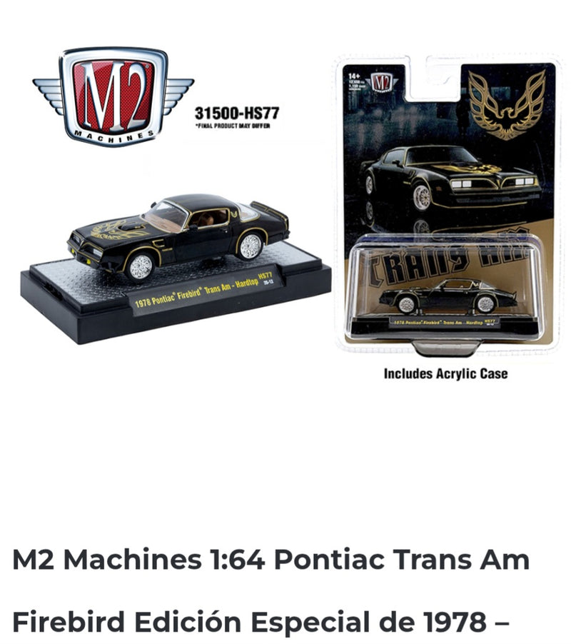 M2 1.64 Pontiac Trans Am 1978